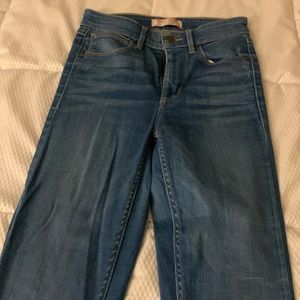 High wise skinny jeans size 24 guess